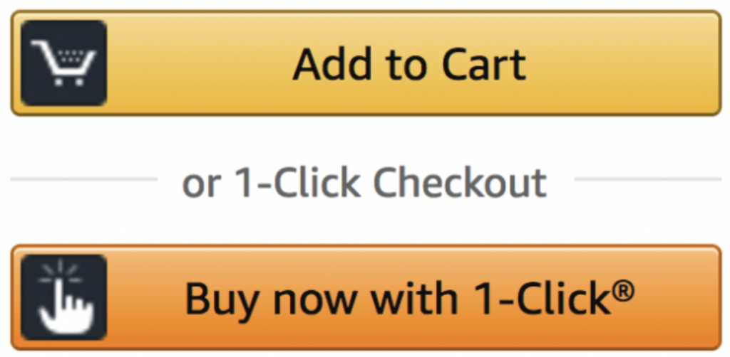 Amazon 1 button checkout button