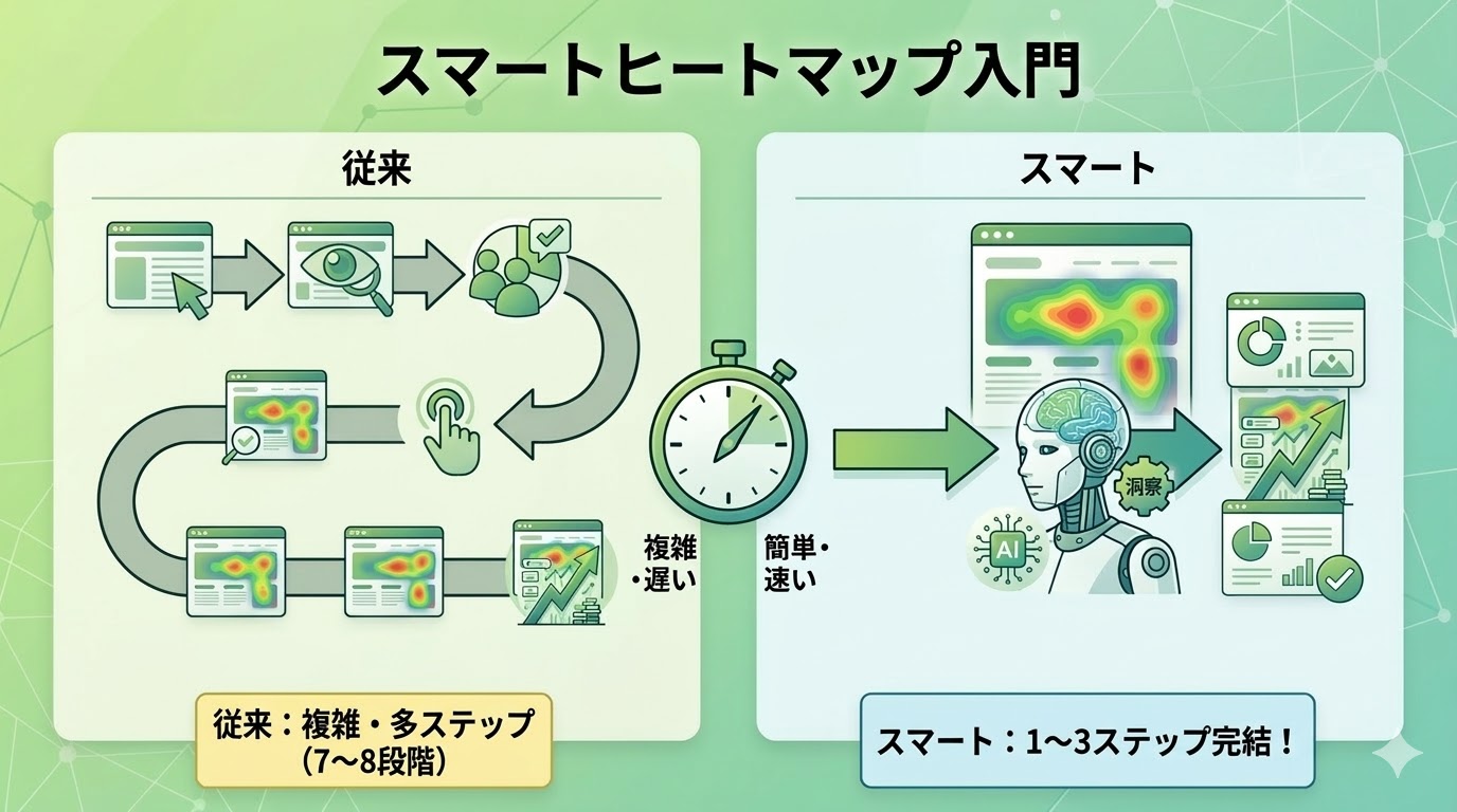 blog スマートヒートマップ入門｜4つの現場例で、従来との違いをステップ比較 image